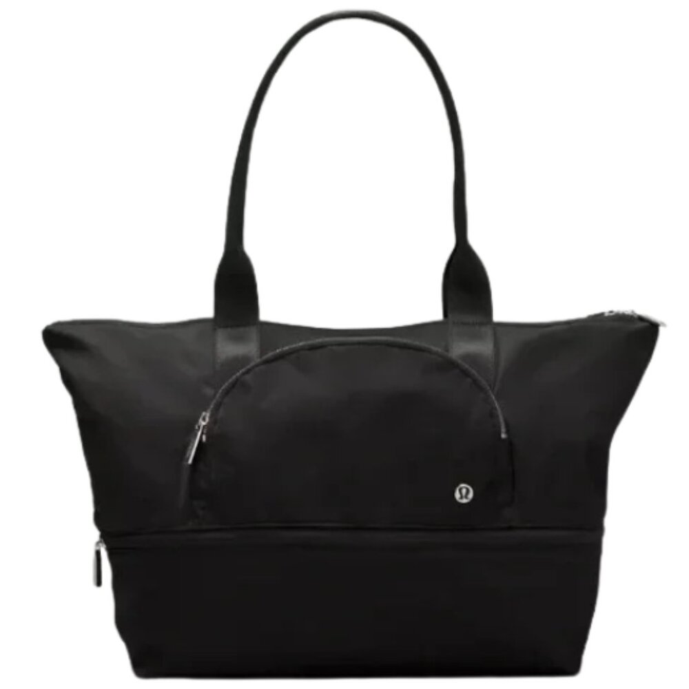 Lululemon City Adventurer Black 27L Tote Bag